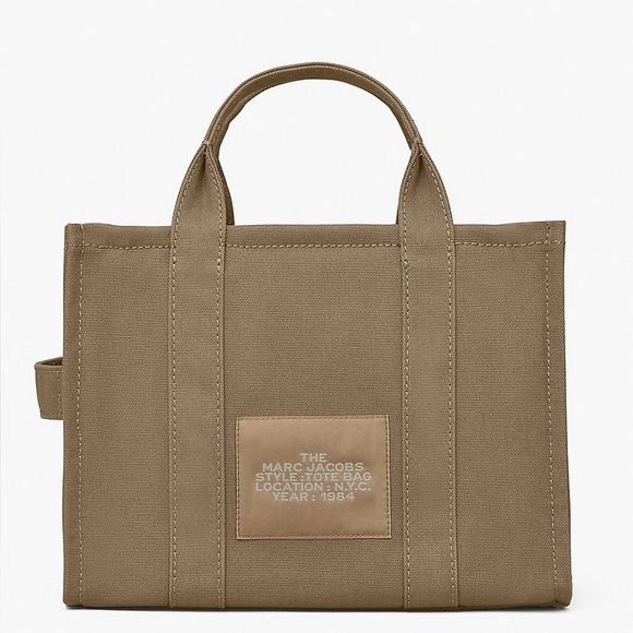 Marc Jacobs Slate Green Canvas Medium The Tote Bag - Picture 3 of 15